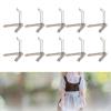 Alomejor 10 pcs Action Figure Stand Kits, Flexible Model Holder Base for SD BB HG 1/144 Scale Easy to Adjust, Made of ABS Material (ABS) view 4