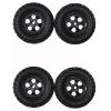 4Pcs Rubber Tires Tyre Wheel for HBX for HAIB-OXING 901 901A 903 903A 905 905A 1/12 RC Car Upgrades Parts Spare Accessories view 3