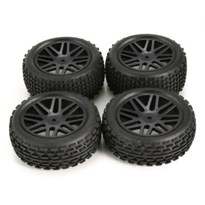 4Pcs 86mm Tires Wheel Tyre for Wl-Toys 144001 124019 104001 RC Car Upgrade Parts 1/10 1/12 1/14 Scale Off Road Buggy