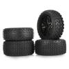4Pcs 86mm Tires Wheel Tyre for Wl-Toys 144001 124019 104001 RC Car Upgrade Parts 1/10 1/12 1/14 Scale Off Road Buggy view 2