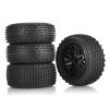4Pcs 86mm Tires Wheel Tyre for Wl-Toys 144001 124019 104001 RC Car Upgrade Parts 1/10 1/12 1/14 Scale Off Road Buggy view 4