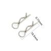 RC Spare Part for Wltoys for MJX for Hyper Go for Haiboxing for HBX for SCY 1/12 1/14 1/16 Prevent Loss Body Clips with Flexible Rubber Retainer RC Car Parts(20PCS) view 3