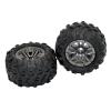 4 Pcs Wheel Tire Tyre 45-ZJ03 for XLH for Xinle-Hong 9145 for Ho-sim 9145 1/20 Truck RC Car Spare Parts Accessories view 2