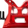 1/10 Aluminum Alloy Adjustable Front Shock Tower for LO-SI for Ba-ja for Rey 4WD RC Car Part RC Car Accessories Replacement Parts Red(Red) view 2