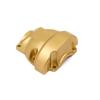 RC Spare Part for Redcat for Gen8 for Scout II 1/10 RC Crawler Car 2Pcs Brass Front Rear Axle Differential Diff Cover Upgrades Parts view 3