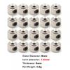 20PCS Metal Wheel Collar Lock Landing Gear Stopper 1.6mm 2.1mm 2.6mm 3.1mm 4.1mm 5.1mm Compatible With RC Airplane Fixed-wing Compatibility(20PCS 1.6MM) view 2