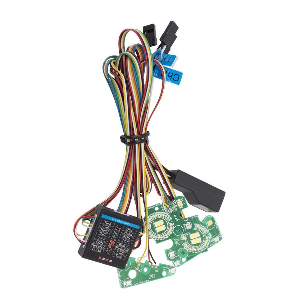 COYENRAT LED Light Set Tailored for Land Rovers Defender Toy Car Enthusiasts Ensuring Visibility During Road Exploration