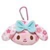 K Company Sanrio Characters (Japanese-Style Goods Series) Face Carabiner Pouch, My Melody Saw-KP-MM view 1