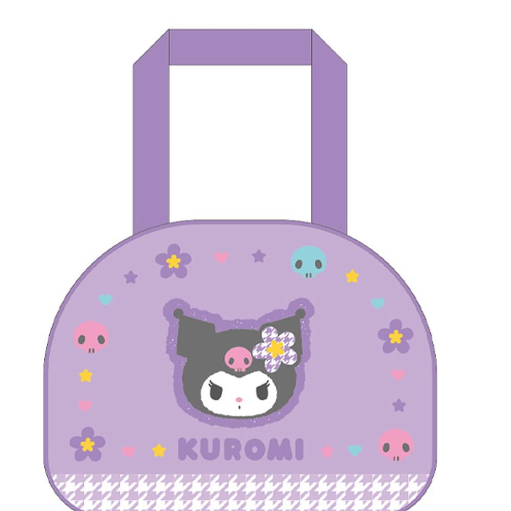K Company Sanrio Characters Kids' Vinyl Boston Bag, Chromi, CKB2-KU, H8.3 x W10.8 x D4.1 inches (21 x 27.5 x 10.6 cm)