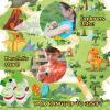 Fygurso Walkie Talkies for Kids 2 Packs, Kids Toys for Boys Girls Aged 3 to 8 Years Old for Outdoor Adventure, Camping, Halloween, Christmas, Birthday Gifts (Green, Dinosaur) view 3