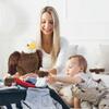 4 Pcs Bald Eagle Stuffed Animal Plush Bulk Large Mommy Eagle Plush with 3 Cute Babies Stuffed Eagle Plush Toys Plushies for Kids Boys Girls Birthday Valentines Plush Easter Stuffers Birders Zoo Gifts view 4