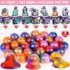 28 Pack Valentines Day Gifts for Kids, Galaxy Slime with Valentines Cards Space Gift Boxes Stress Relief Fidget Toys for Boy Girl, Valentine Classroom Exchange Prizes, School Party Favor Gifts view 2
