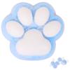1pcs Blue Squishy Cat Paw Squishy Toy,5 Inches Big FuFu cat Squeeze Paw,Cute Soft Squeeze Fidget Toys Squeeze Toys for Stress Relief Pinch Family Toys Gifts for Kids Adults view 1