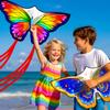 2 Pack Kites for Kids - Small Butterfly Kite for Ages 8-12 Easy to Fly Durable Beach & Park Kites for Outdoor Activities, Fun Festival Gifts for Boys & Girls view 4