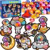 28 Pack Valentines Day Gifts for Kids, Galaxy Slime with Valentines Space Cards Gift, Stress Relief Fidget Set for Boy Girl, Valentine Classroom Exchange Prizes, School Party Favor Gifts view 1