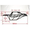 1:10 RC Car Roll Cage Body Shell Cover Nylon Easy to Install Replacements Body Chassis Cover for Rh1043 Accessories RC Car view 4