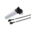 1 Set of Remote Control Boat Accessories Aluminum Alloy Rudder 155 Remote Control Boat one Piece Rudder view 2