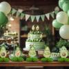 12 Pack Avocado Table Decorations - Avocado Party Decorations for Kids' Birthday and Baby Shower - Avocado Table Toppers view 4