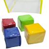 DYNWAVE 4 Pieces Playing Game Cubes 6 Sided Props DIY Learning Dice for Teaching view 3