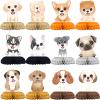 12 Pack Puppy Table Decorations - Puppy Party Decorations for Kids' Birthday and Baby Shower - Puppy Table Toppers view 1