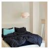 100% Cotton Duvet Cover Set Yarn Dyed Vertical Striped Bedding Comforter Cover Bed Sheet Pillowcases Washed Breathable Bedding,Bed Sheets view 2