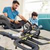 sxvbdway Slot Car Race Track Sets for Boys Girls Ages 8-10, Electric Slot Car Race Track Set for Kids, Electric Remote Control Track Car High Speed Showdown, Toys Black view 3