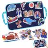 1 Set Felt Board for Toddlers Bible Stories Felt Board Set, Flannel Board Stories Include Noah's Ark, Jonah and The Whale, David and Goliath, Nativity Scene for Kids, Felt Board view 3