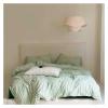 100% Cotton Duvet Cover Set Yarn Dyed Vertical Striped Bedding Comforter Cover Bed Sheet Pillowcases Washed Breathable Bedding,Bed Sheets view 1
