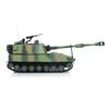 wheelfun 1/16 Tongde RC Tank M109A2 Self-propelled RTR Infantry Fighting Infrared Battle Smoke Unit Light Sound(Pro-Edition-Camouflage Green) BB Shooting Airsoft Tank Shoot Hobby Model view 3