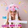 Bubblepompom Unicorn Hat with Ears Moving Jumping Pop Up Beating Hat Plush Holiday Cosplay Dress Up Funny Party Gift for Kids Girls, Rainbow, 22'' view 3