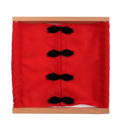 EUKVYQPX Montessori Dressing Frame Learn to Dress, Basic Life Skills Learn to Dress Practice Boards,Traditional Buckle