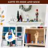 Bememo 25 Pcs Mini Jesus Figurines Bulk Original Design Rubber Mini Jesus Figures to Hide and Seek Religious Gifts Sunday School Baptism Easter Egg Filling(Blue) view 4