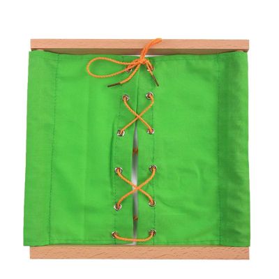 EUKVYQPX Montessori Dressing Frame Learn to Dress, Basic Life Skills Learn to Dress Practice Boards,Lacing