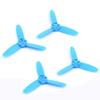 AYDCMC 4PCS Propellers Main Blades Rotors Props Red Colorful Clover Paddle Compatible with Parrot Bebop Drone 3.0 Replacement Blades(4PCS Blue) view 1