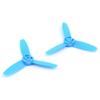 AYDCMC 4PCS Propellers Main Blades Rotors Props Red Colorful Clover Paddle Compatible with Parrot Bebop Drone 3.0 Replacement Blades(4PCS Blue) view 2