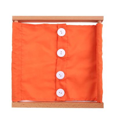 EUKVYQPX Montessori Dressing Frame Learn to Dress, Basic Life Skills Learn to Dress Practice Boards,Big Button