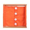 EUKVYQPX Montessori Dressing Frame Learn to Dress, Basic Life Skills Learn to Dress Practice Boards,Big Button view 1