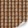3 Sheets Self-Adhesive Roof Tiles and Shingles for Dollhouses Scale 1:12 (Roman Roof Shindles) view 1