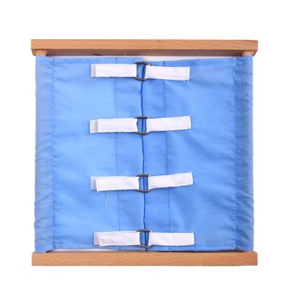EUKVYQPX Montessori Dressing Frame Learn to Dress, Basic Life Skills Learn to Dress Practice Boards,Velcro