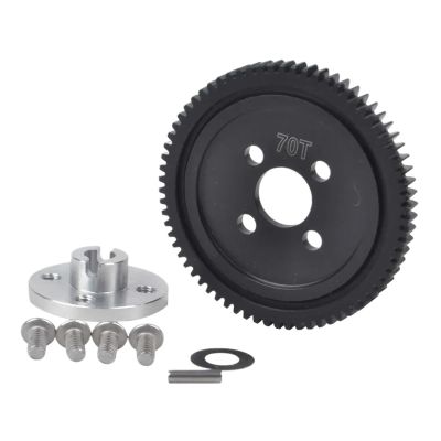 70T Spur Gear Adapter Set for Vintage for Ta-Miya/for Super-Champ/for ROUG-hride/for Fig-hting for Buggy 1/10 RC Car