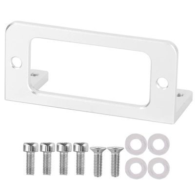 Bognajin 20kg Aluminum Alloy Servo Plate, RC Servo Mount Compatible with 3003 / MG996 Servo, Rust Resistant, High Strength, Easy Installation