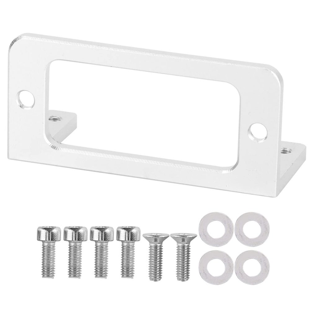 Bognajin 20kg Aluminum Alloy Servo Plate, RC Servo Mount Compatible with 3003 / MG996 Servo, Rust Resistant, High Strength, Easy Installation