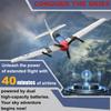 ANBURI RC Plane for Beginners, P51 Remote Control Airplane for Adults, 2.4GHz 3 Channel Fighter Featuring 6 Axis Gyro Stabilizer, Easy to Fly view 4