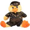 Plush Gear Army Green Outfit with Cap for Stuffed Animal  Fits Most 14"-18" Military-Themed Costume Plush Toy Dress-Up Clothes  Fun Gift & Accessories for Kids view 1