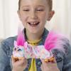 FURBY DJ Furblets Berry-Cup-Cake Mini Electronic Plush Toy with Funny Stretchable Sound Effects & Music, Speaks Furbish, White & Pink view 3