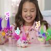 FURBY DJ Furblets Berry-Cup-Cake Mini Electronic Plush Toy with Funny Stretchable Sound Effects & Music, Speaks Furbish, White & Pink view 4