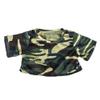Camo T-Shirt for 1418 Inch Plush Animals Clothes Casual Outfit Fits Stuffed Animals and Teddy Bears view 1
