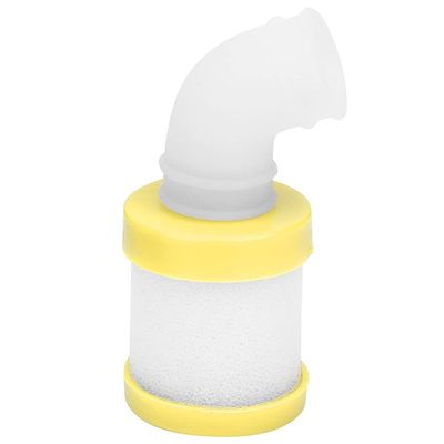 Universal Mini Air Filter for RC Car, Fit HSP 1/8 94087 94762, Lightweight sturdy Spare Parts, Easy Installation, for Engine Performance, Dust Sand Impurities Filtering (Yellow)