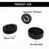 30PCS Toy Car Wheels 30mm Plastic Wheels with 15PCS Shaft Round Rod Axles for RC Car Truck Robot DIY Model Toy Parts Model Car Wheels Accessories (2X8X30MM) view 4