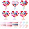 1008 Pcs Classroom Tree Bulletin Board Decorations Set 3D Heart Tree Craft DIY Sticker Crafts Self-Adhesive Stickers Wedding Heart Decoration of Valentine's Day Back to School Christmas 24 Set view 1